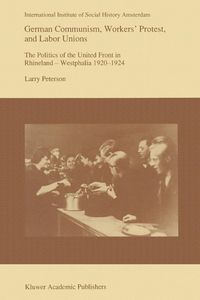Produktbild: German Communism, Workers' Protest, and Labor Unions