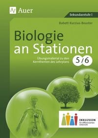 Produktbild: Biologie an Stationen 5-6 Inklusion