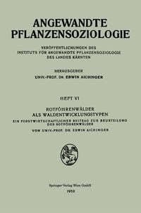 Produktbild: Rotf&ouml;hrenw&auml;lder als Waldentwicklungstypen