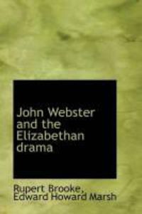 Produktbild: John Webster and the Elizabethan Drama