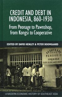 Produktbild: Credit and Debt in Indonesia, 860-1930