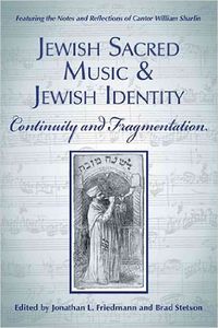 Produktbild: Stetson, B: Jewish Sacred Music and Jewish Identity