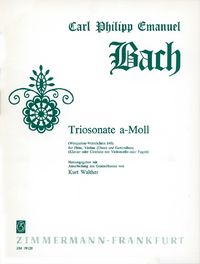 Produktbild: Bach, C: Triosonate a-Moll