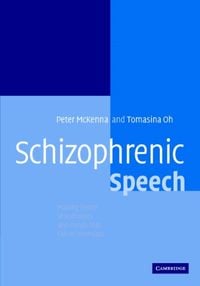 Produktbild: McKenna, P: Schizophrenic Speech