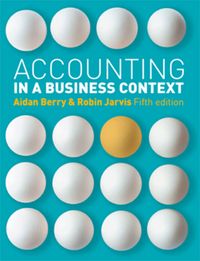 Bild vom Artikel Jarvis, R: Accounting in a Business Context vom Autor Robin Jarvis