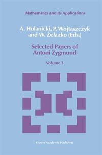 Produktbild: Selected Papers of Antoni Zygmund