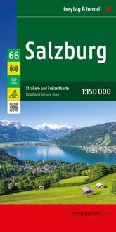 Produktbild: Salzburg, Stra&szlig;en- und Freizeitkarte 1:150.000, freytag & berndt
