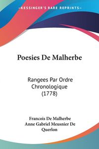 Produktbild: Poesies De Malherbe