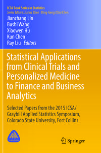Produktbild: Statistical Applications from Clinical Trials and Personalized Medicine to Finance and Business Analytics