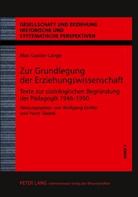 Produktbild: Zur Grundlegung der Erziehungswissenschaft
