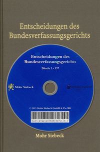 Bild vom Artikel Entscheidungen des Bundesverfassungsgerichts (BVerfGE) vom Autor Mitglieder des Bundesverfassungsgerichts