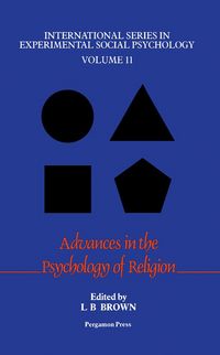 Produktbild: Advances in the Psychology of Religion