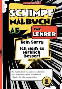 Produktbild: Schimpfmalbuch f&uuml;r Lehrer