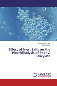 Produktbild: Effect of Inert Salts on the Piperidinolysis of Phenyl Salicylate