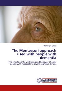 Produktbild: The Montessori approach used with people with dementia