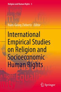 Produktbild: International Empirical Studies on Religion and Socioeconomic Human Rights