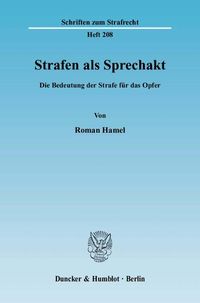 Bild vom Artikel Strafen als Sprechakt. vom Autor Roman Hamel