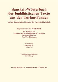 Produktbild: Sanskrit-W&ouml;rterbuch der buddhistischen Texte aus den Turfan-Funden. Lieferung 28
