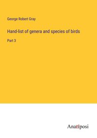 Produktbild: Hand-list of genera and species of birds