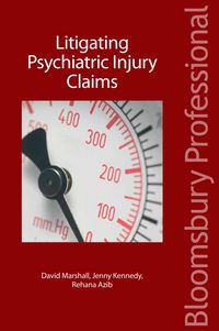 Produktbild: Kennedy, J: Litigating Psychiatric Injury Claims