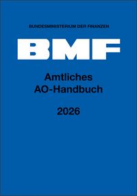Produktbild: Amtliches AO-Handbuch 2026