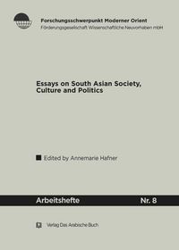 Produktbild: Essays on South Asian Society, Culture and Politics (I)