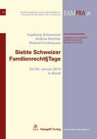Produktbild: Siebte Schweizer Familienrecht&sect;Tage