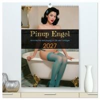 Produktbild: Pinup Engel (hochwertiger Premium Wandkalender 2027 DIN A2 hoch), Kunstdruck in Hochglanz