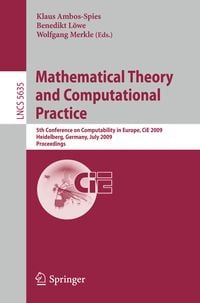 Produktbild: Mathematical Theory and Computational Practice