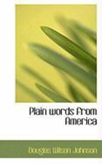 Produktbild: Plain Words from America