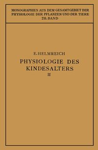 Produktbild: Physiologie des Kindesalters