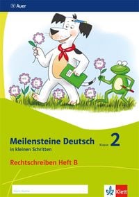 Produktbild: Meilensteine Deutsch in kleinen Schritten 2. Rechtschreiben - Ausgabe ab 2017