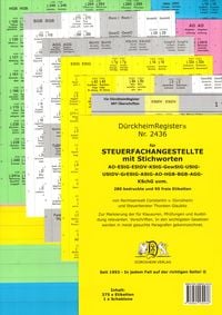 Bild vom Artikel Dürckheimregister® Steuerfachangestellte mit Stichworten vom Autor Thorsten Glaubitz