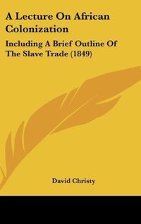 Produktbild: A Lecture On African Colonization