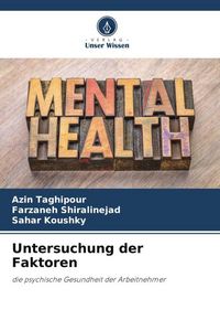 Produktbild: Untersuchung der Faktoren