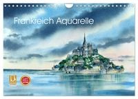 Produktbild: Frankreich Aquarelle (Wandkalender 2026 DIN A4 quer), CALVENDO Monatskalender