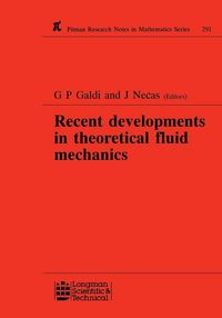 Produktbild: Recent Developments in Theoretical Fluid Mechanics