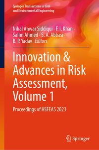 Produktbild: Innovation & Advances in Risk Assessment, Volume 1