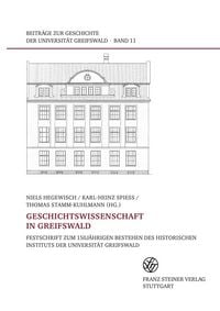 Produktbild: Geschichtswissenschaft in Greifswald