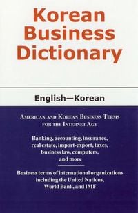 Produktbild: Korean Business Dictionary