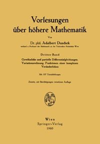 Produktbild: Vorlesungen &uuml;ber h&ouml;here Mathematik