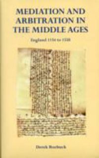 Produktbild: Roebuck, D: Mediation and Arbitration in the Middle Ages: En