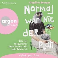 Produktbild: Normal war nie der Plan