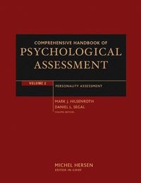 Produktbild: Comprehensive Handbook of Psychological Assessment, Volume 2
