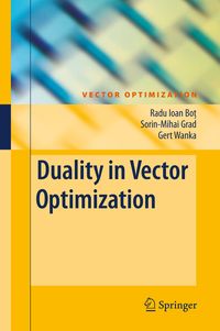 Produktbild: Duality in Vector Optimization