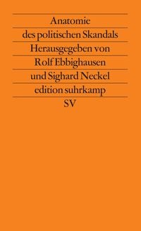 Produktbild: Anatomie des politischen Skandals
