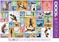 Bild vom Artikel Eurographics 6000-0953 - Yoga Katzen , Puzzle, 1.000 Teile vom Autor 