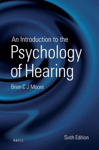 Produktbild: An Introduction to the Psychology of Hearing