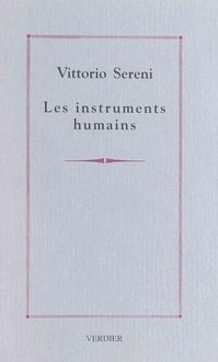 Produktbild: Les instruments humains; Journal d'Alg&eacute;rie