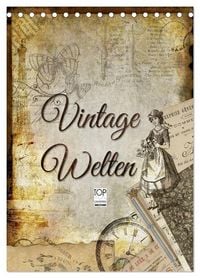 Produktbild: Vintage Welten (Tischkalender 2027 DIN A5 hoch), CALVENDO Monatskalender